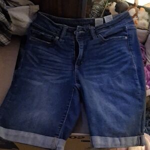 Blue Denim Women's Shorts